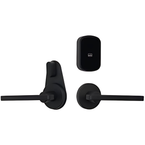 smart lock hotel Black