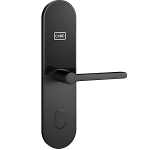 smart lock hotel Black