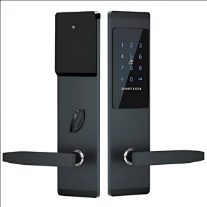 smart lock hotel Black