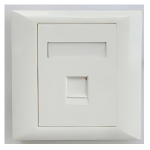 Single Faceplate - CAT 6