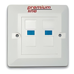 Double Faceplate - CAT 6